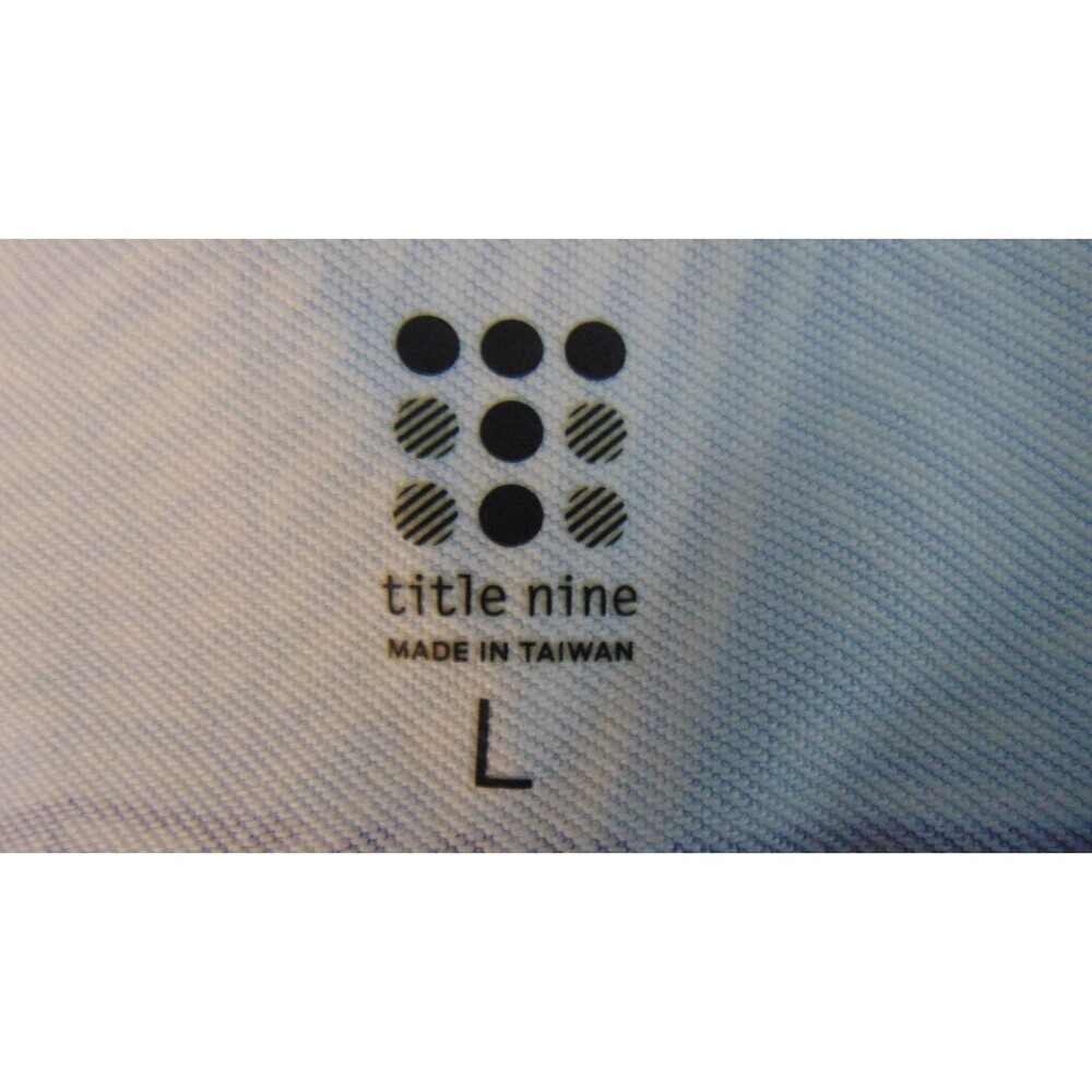 Title Nine Gidget 2.0 Dress Womens Size Large Athletic Blue Cap Sleeve Knee L - Picture 5 of 5
